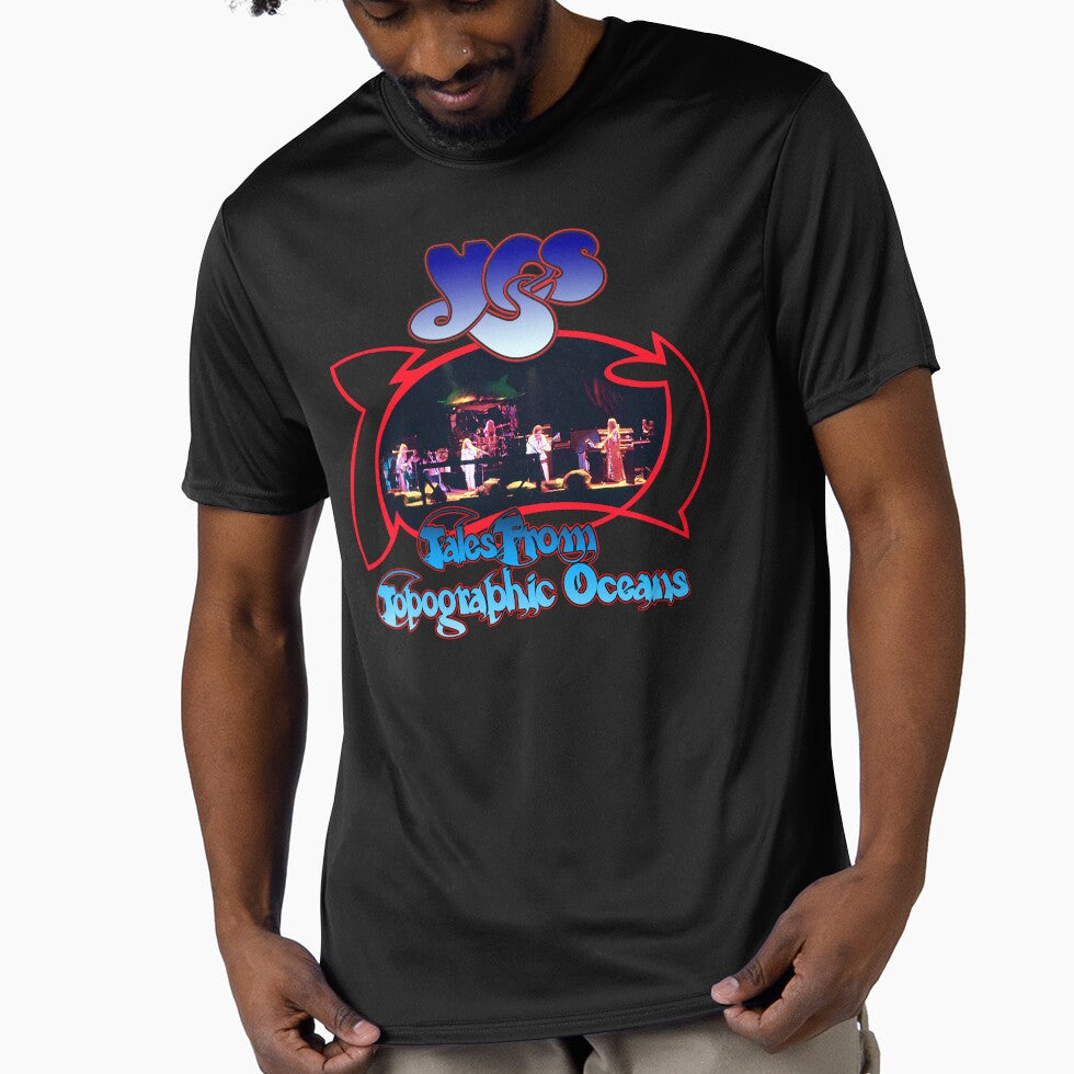 Topographic Oceans t-shirt by Retro Prog TShirt