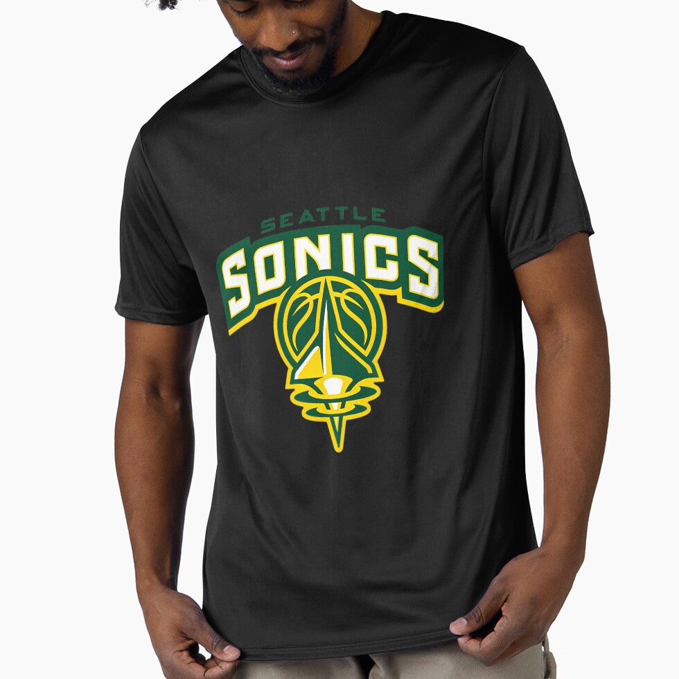 Seattles Supersonicss Logo Basketball by icmarket