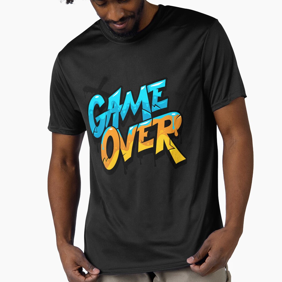 Urban painted game over design by DrimitStore