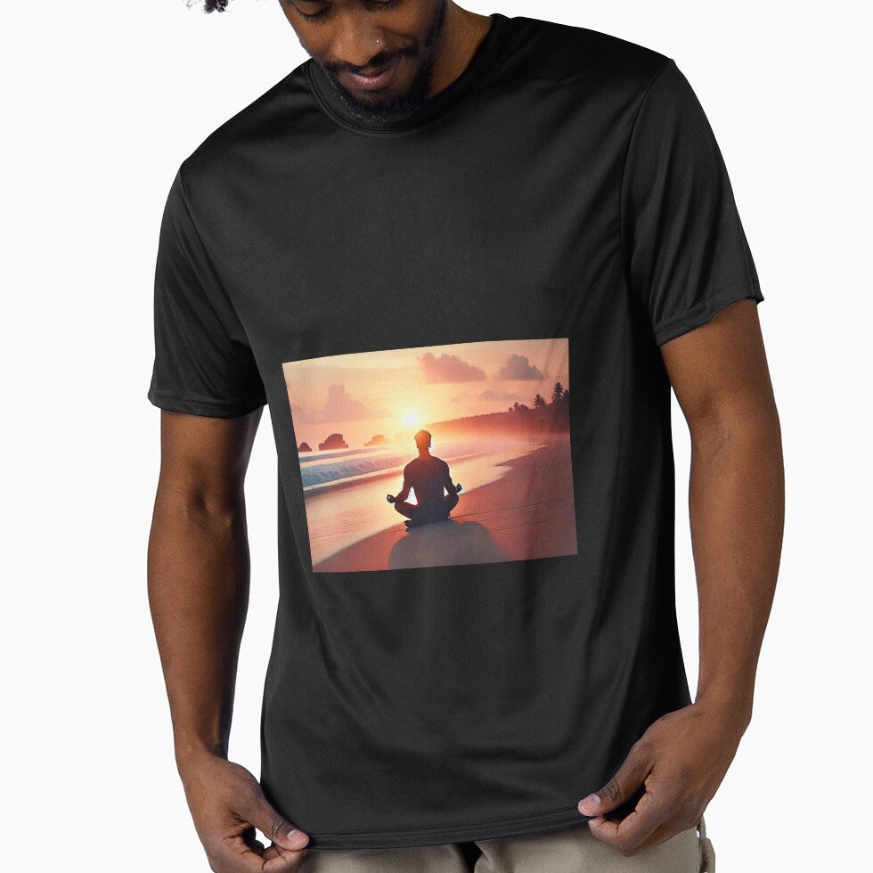 Sunrise Meditation on the Beach by Marinaso