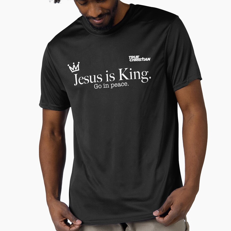 Jesus is King White by tombsempty
