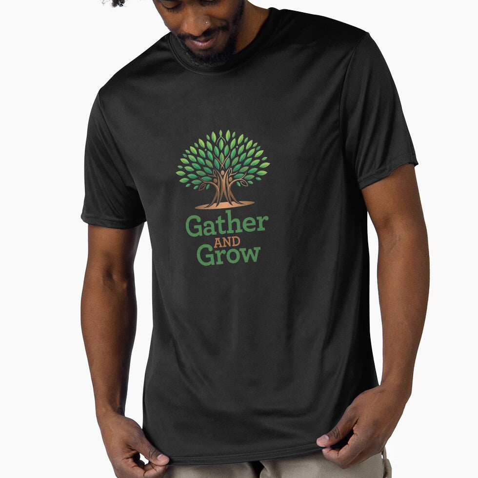 Gather and Grow Tree of Life - Community & Nature Logo by Mossypixels