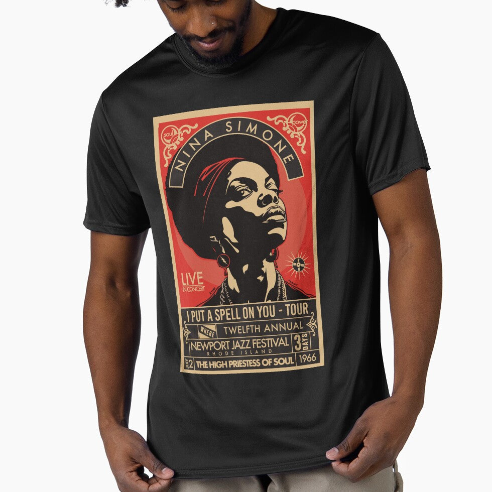 Nina Simone- High Priestess of Soul Concert Poster by 310BrandLA