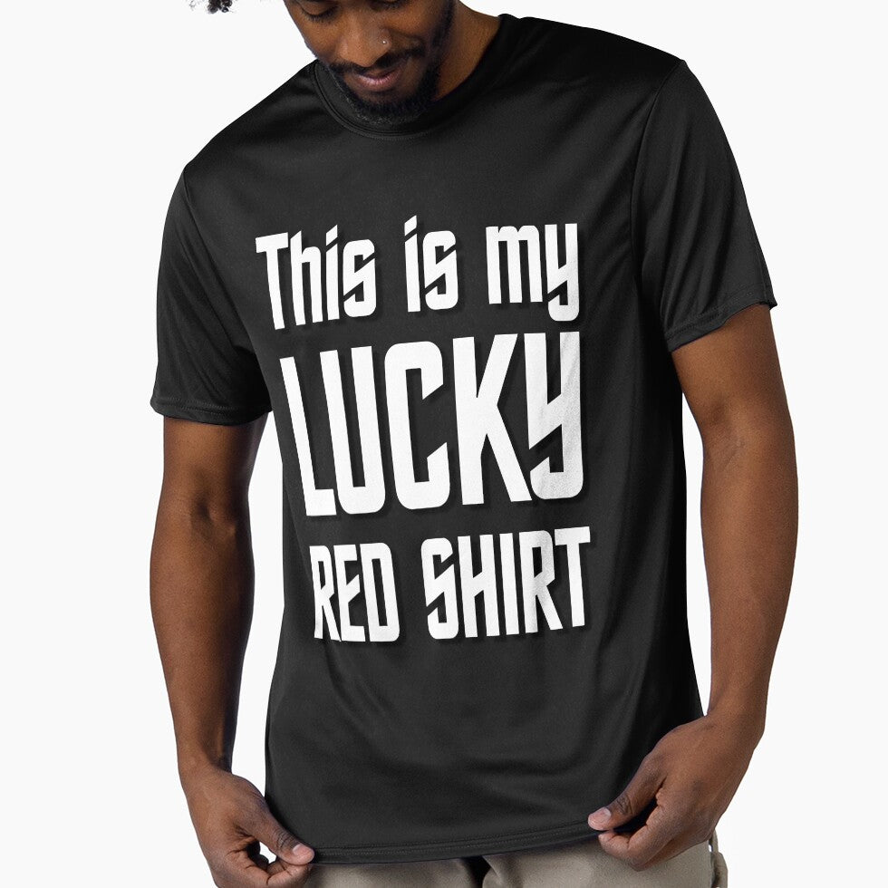 This Is My Lucky Red Shirt Red by abboo