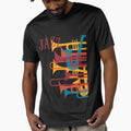 Jazz Music Spirit Sax by Letters-Art