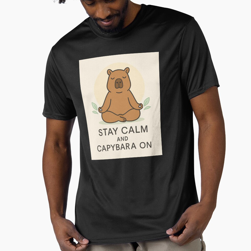 Stay calm and capybara on by FrameFlow