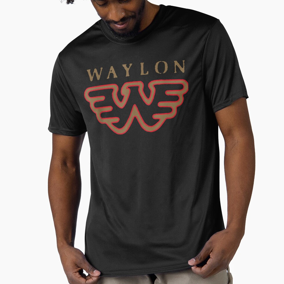 Waylon Jennings Flying by AmauryRossignol