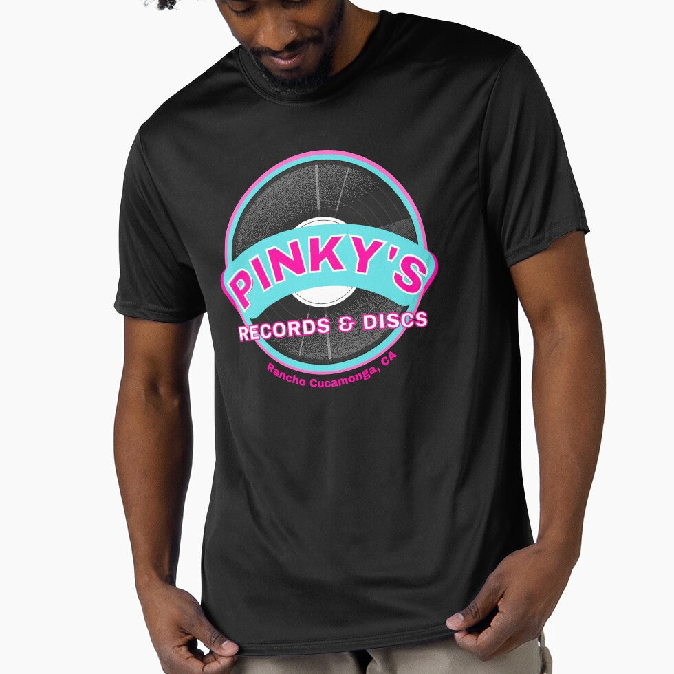Pinky’s Records & Discs Retro Music Logo by Zuriel Hargrove