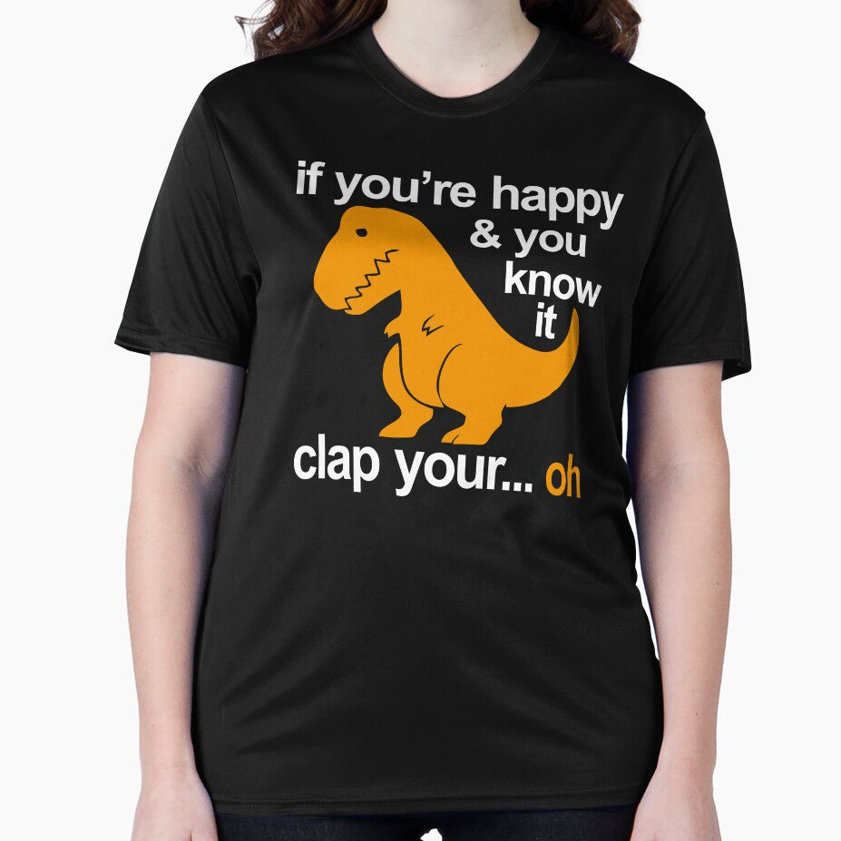 Dino Clap Your Hands: Playful T-Rex and Happy Rhymes by ozdilh