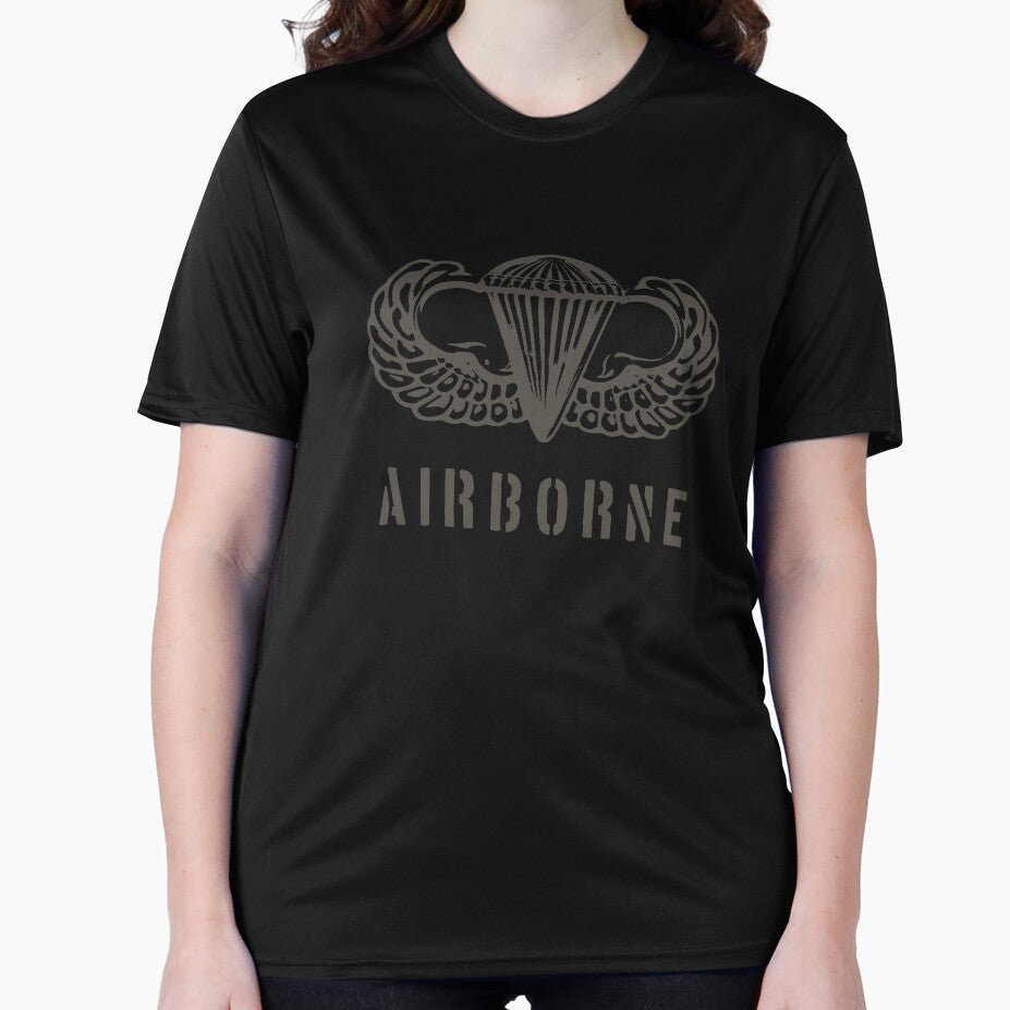 US airborne parawings - grey by wordwidesymbols