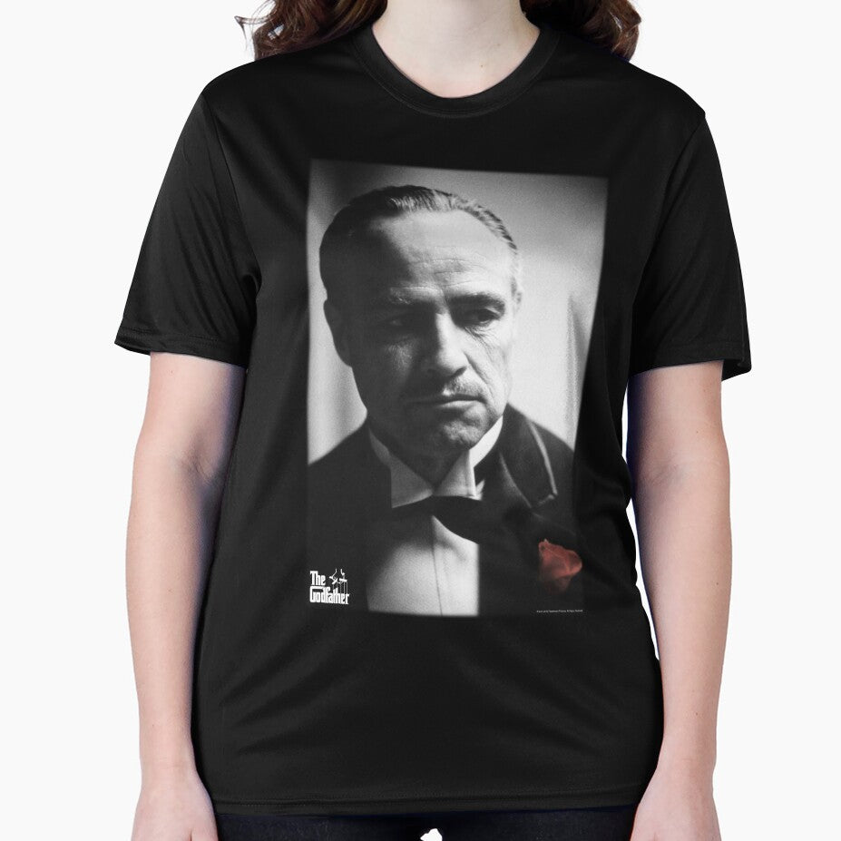 The Godfather Vito Corleone Rose Portrait by FifthSun