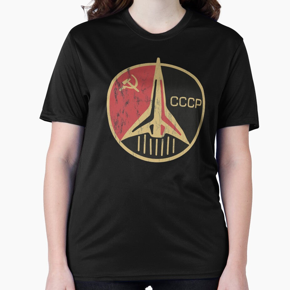 Retro Cosmonaut Mission Badge by Unhinged Heather