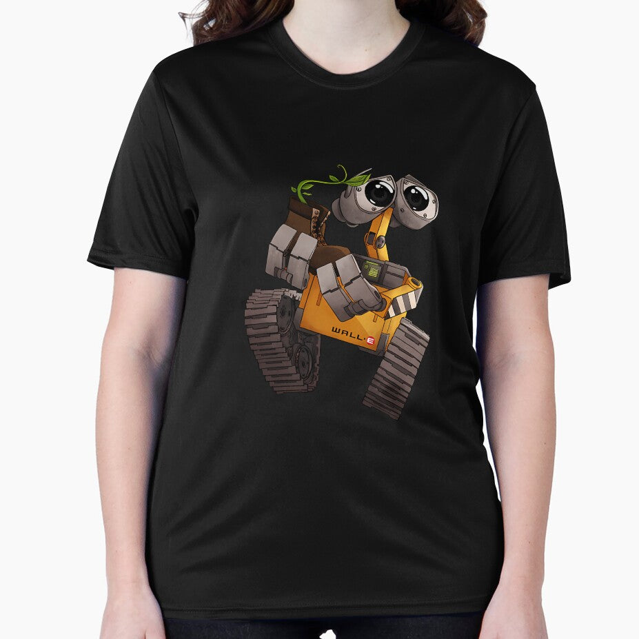 Wall E And The Plant by wmpg-merch