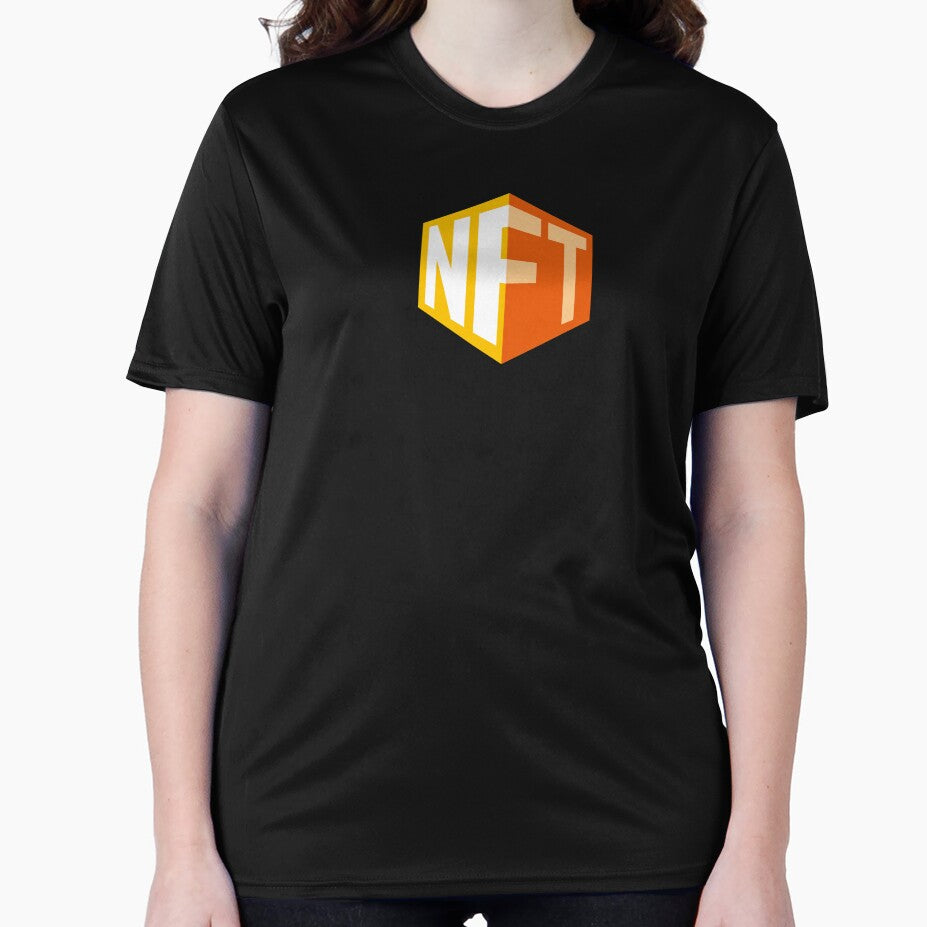 NFT (Orange on Black) by STUDIO-72