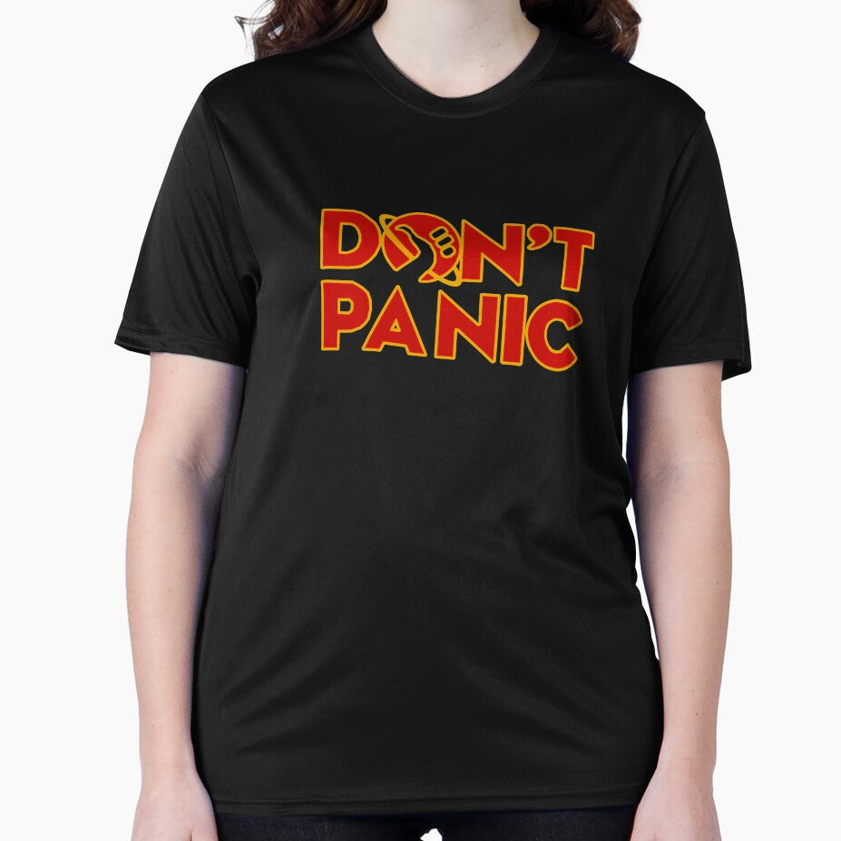 Don't panic The Hitchhiker's Guide to the Galaxy by yinon-h