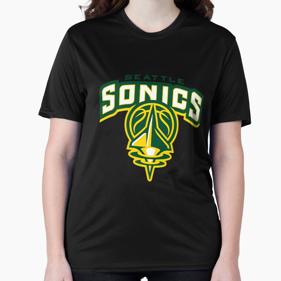 Seattles Supersonicss Logo Basketball by icmarket
