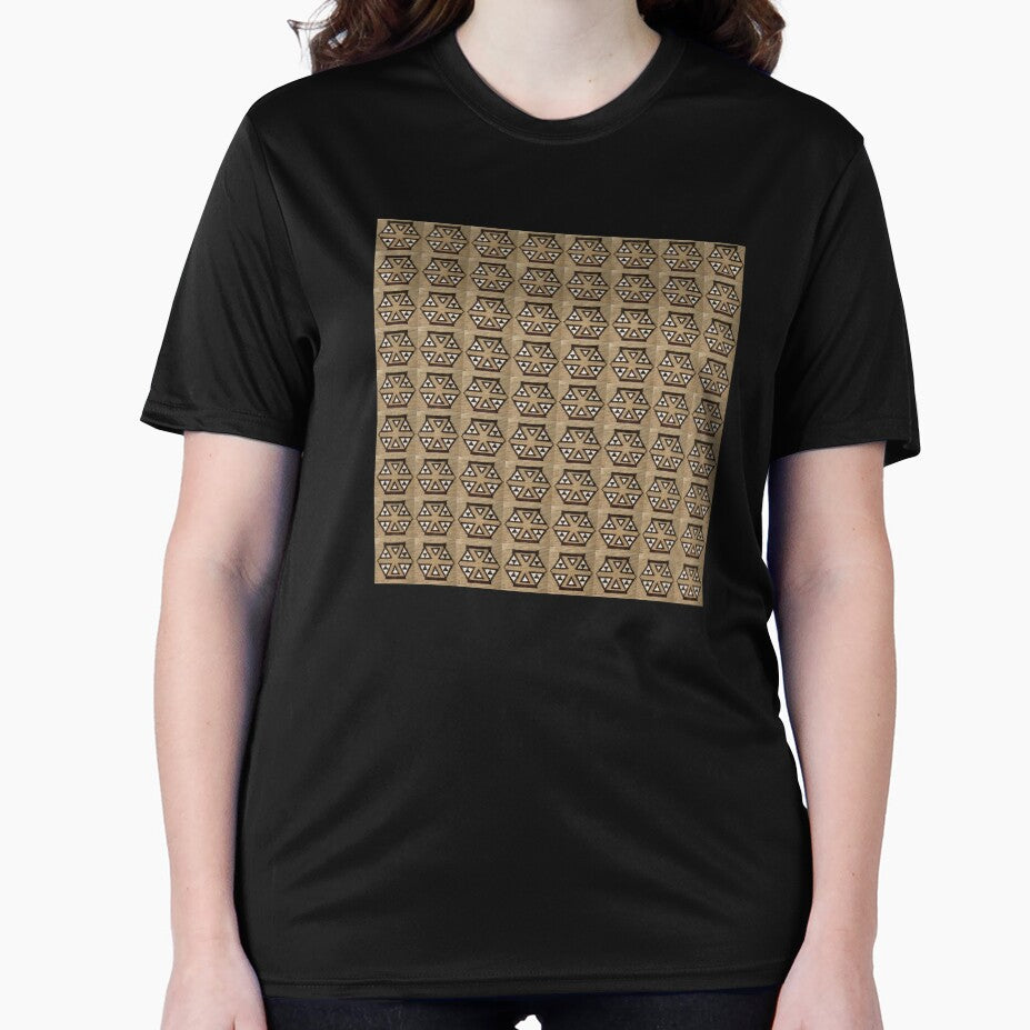 Continuous Textile Pattern of Geometric Tribal Iconography by ElementoVisual