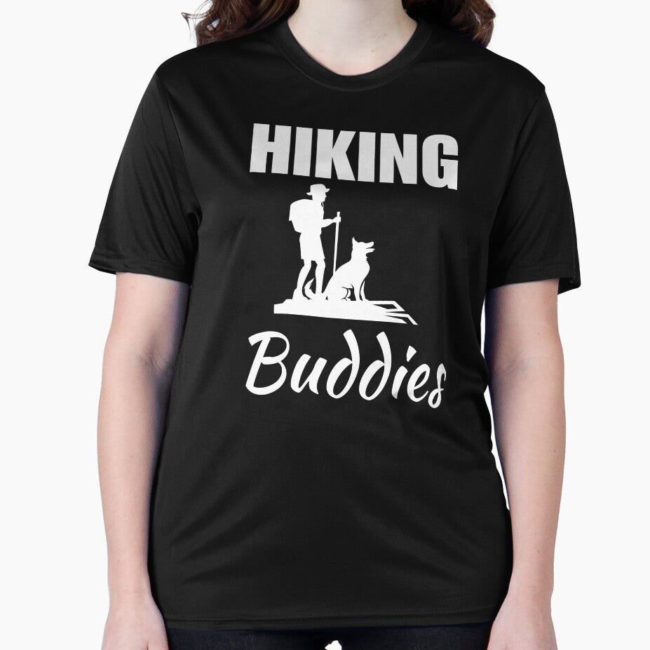 Never hike alone. Hiking with my dog, hiking and dogs puppy quote for squad or team of enthusiast by NBSStore