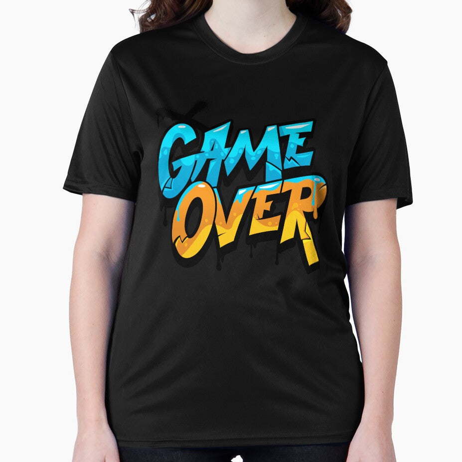 Urban painted game over design by DrimitStore