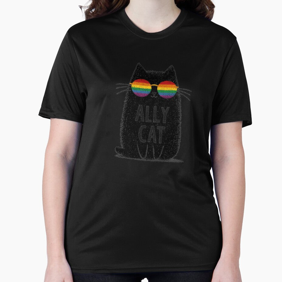 Rainbow ally cat by MendaciousMina