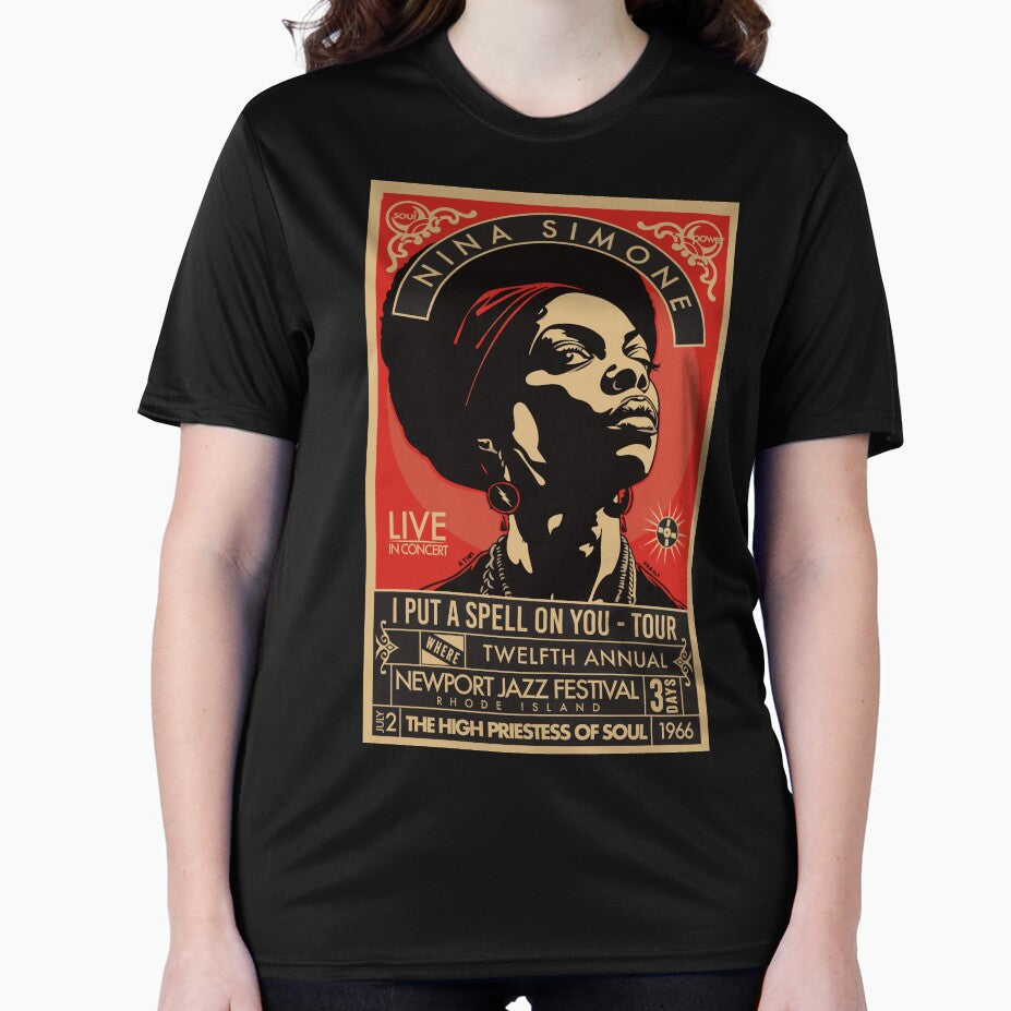 Nina Simone- High Priestess of Soul Concert Poster by 310BrandLA