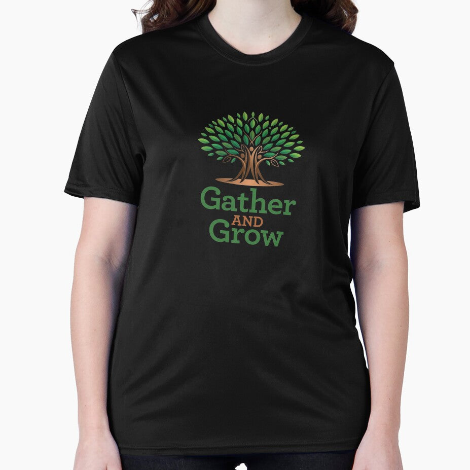 Gather and Grow Tree of Life - Community & Nature Logo by Mossypixels
