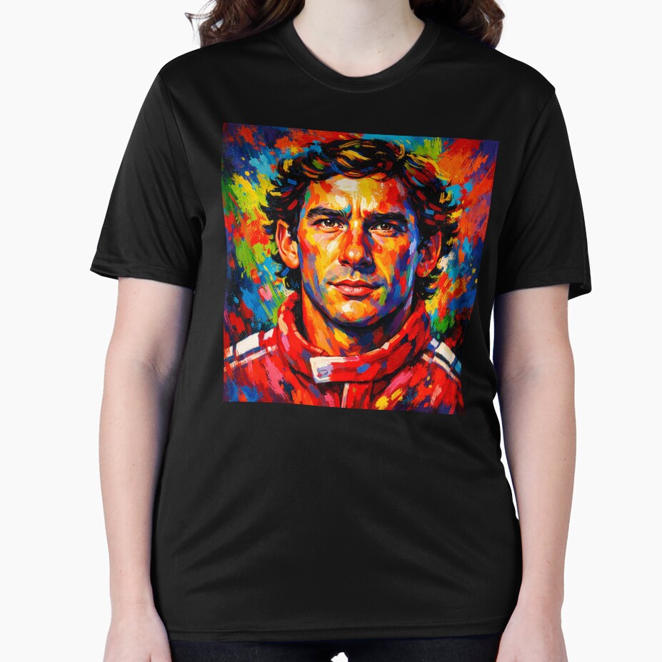 Bold pop art Senna by AndreBarnard