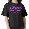 Purple DVD Logo Retro Y2K Aesthetic by TrxshWear