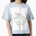 Ballerina 2 in color  -line art by ajcoolius