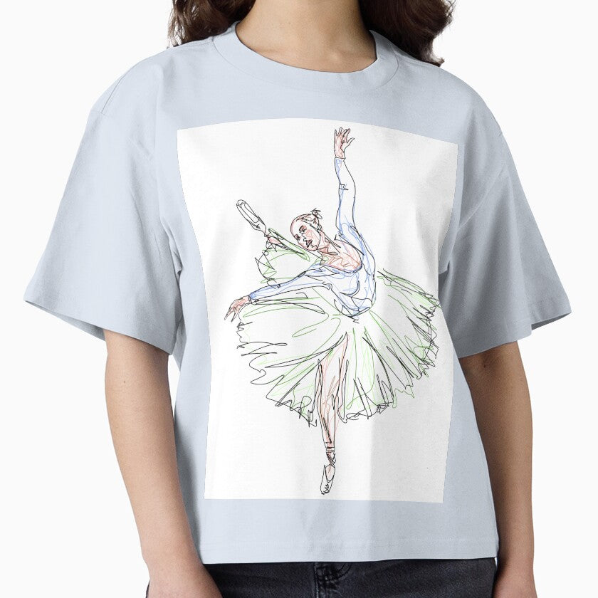 Ballerina 2 in color  -line art by ajcoolius
