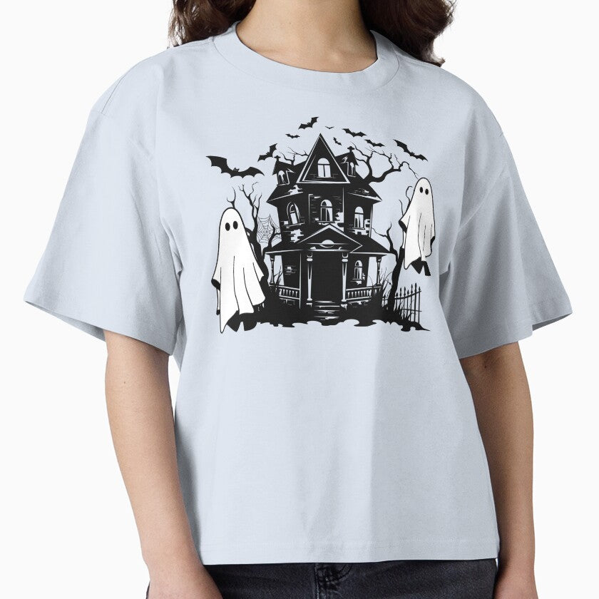 Halloween Horror Ghost And Castle by Ketsuruii shop