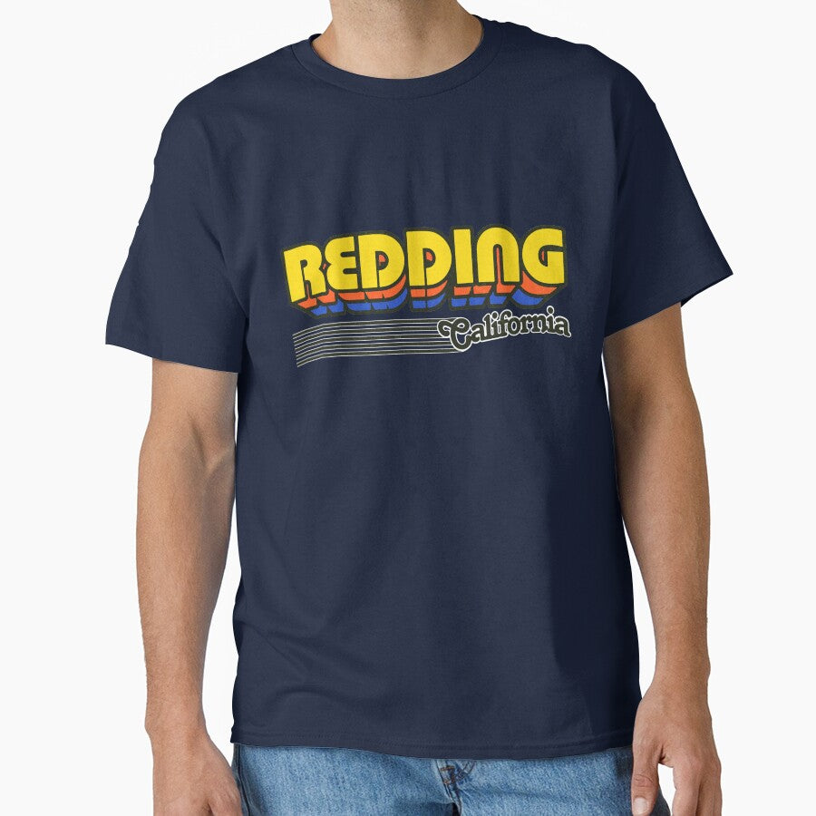 Redding, California | Retro Stripes by retroready