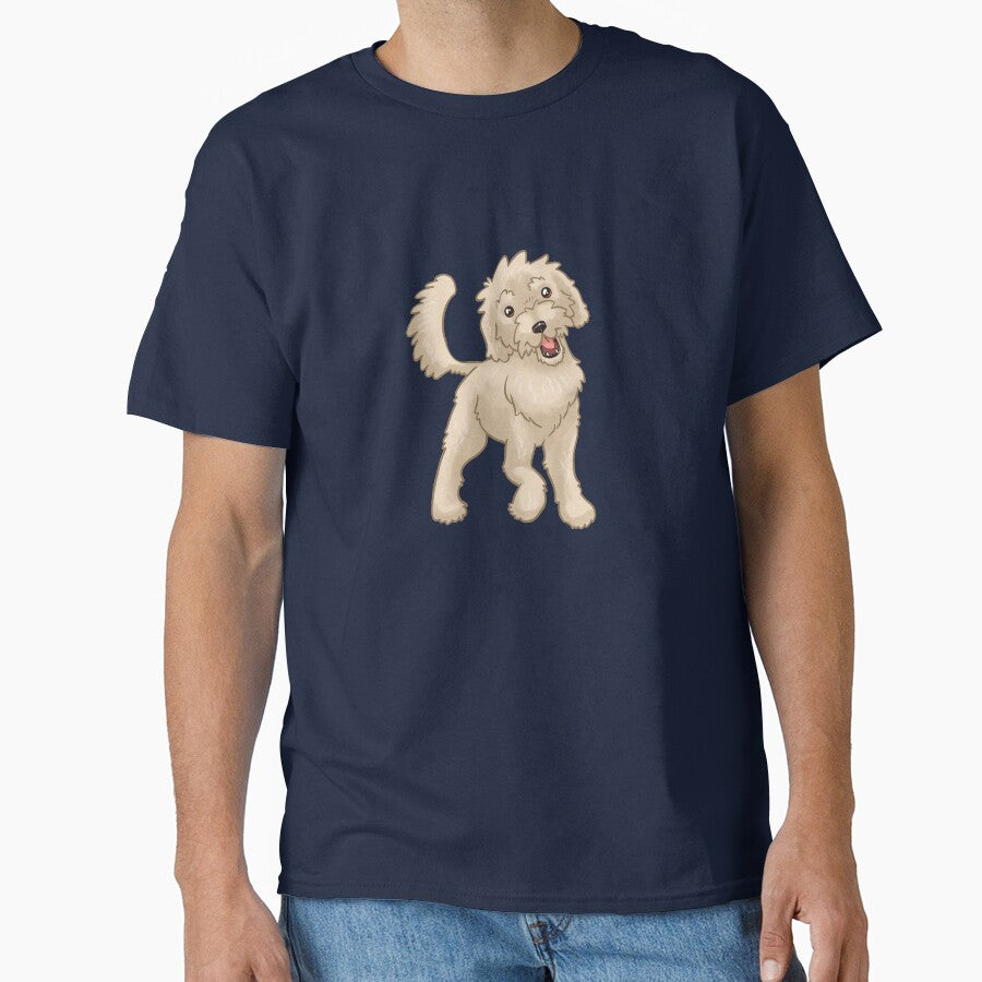 Cute Goldendoodle Doodle Dog by showersnack