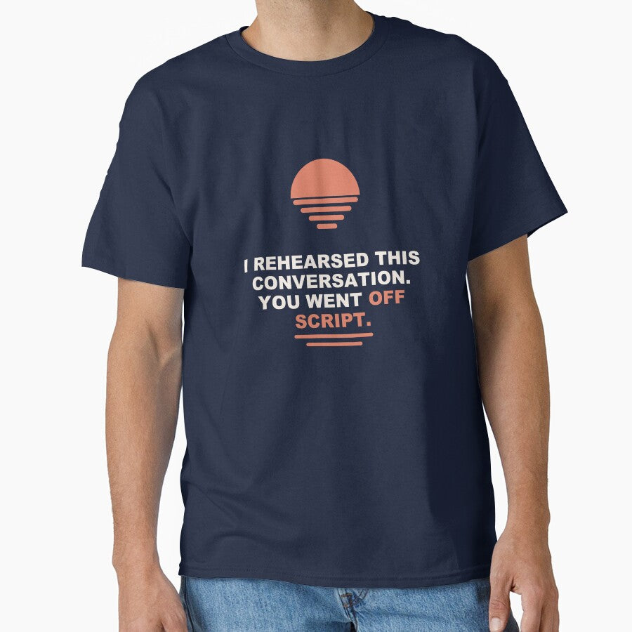 Introvert Off Script - funny Introvert gift by Harlo.co