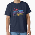 Low Social Battery | Retro 80s Neon Graphic Tee by DNHZstore