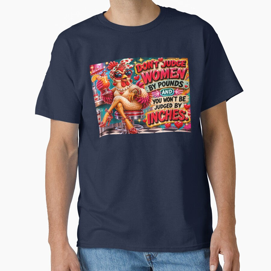 Don't Judge Women By Pounds by Bigfoot T-Shirt Co.