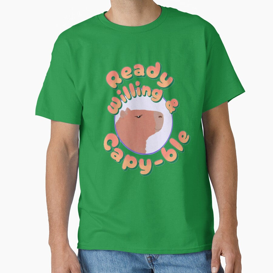 Ready Willing and Capy-ble Capybara by glowvim