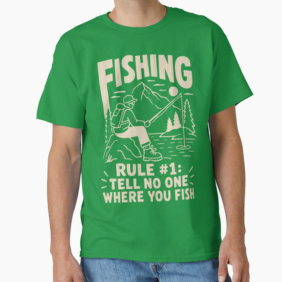 Fishing Rule #1 Funny Angler Quote by BRUNTadventures