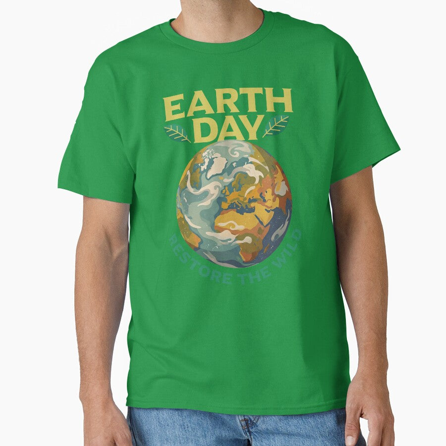 Earth Day Restore the Wild Nature Conservation Aesthetic by LinaValearte