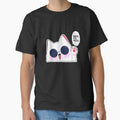 Nah I'd Win Gojo Cat Japanese Meme Funny T-Shirt by DArtfulStudio