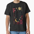 whimsigoth sun and moon 90s celestial velvet and gold by BrontesWhimsyStore