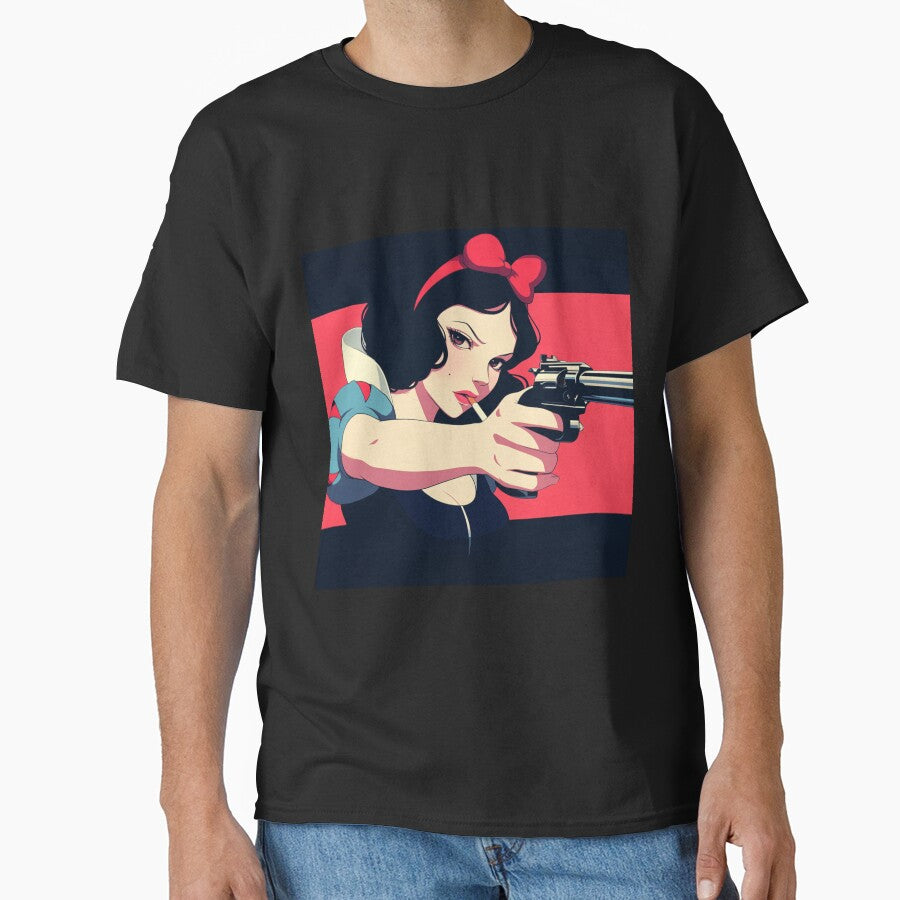Snow white with a gun by Rad Radwa