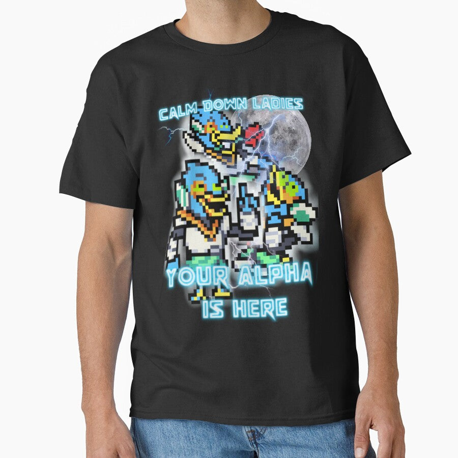 Calm down ladies, your alpha is here. Berdly deltarune by staticshops