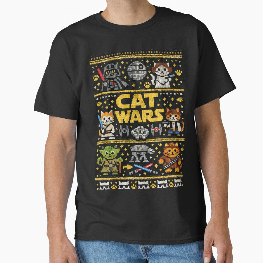 Cat Wars – A hilarious cat space adventure in ugly Christmas sweater style by Mauswohn