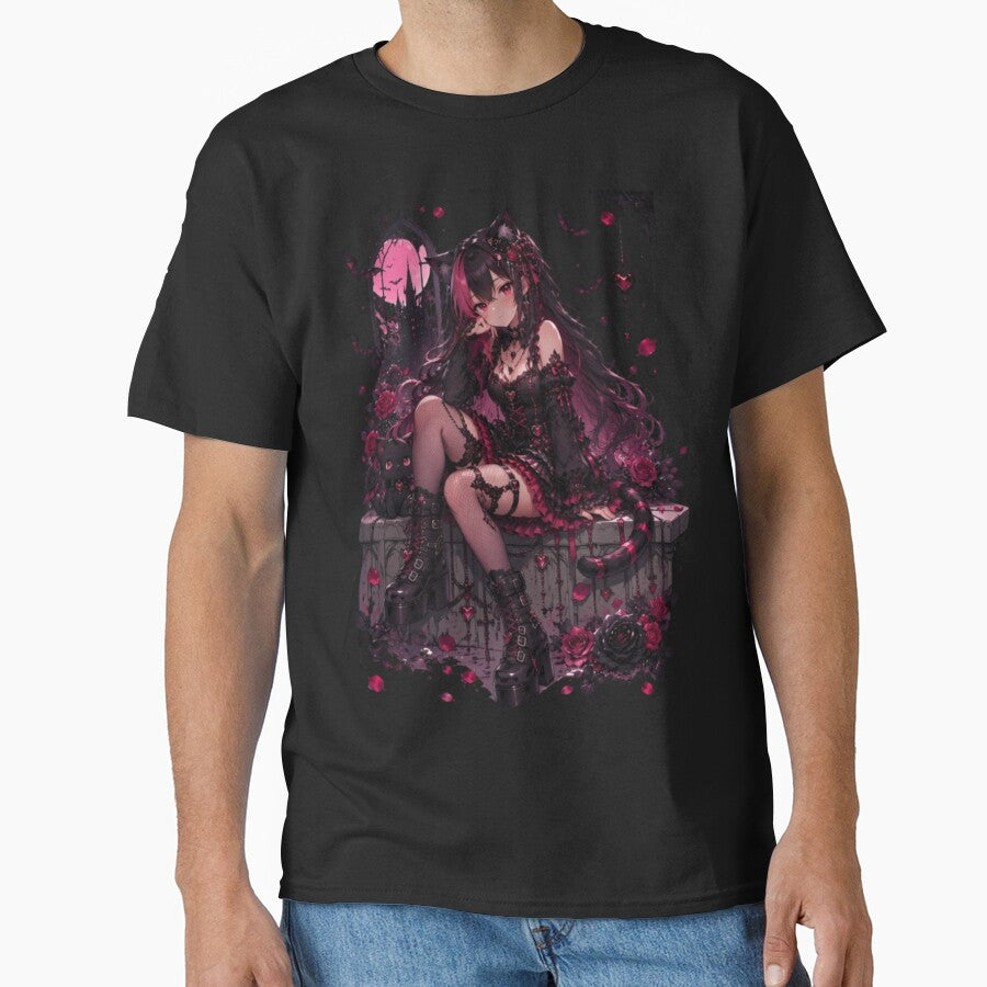 Copy of Copy of Copy of Copy of Copy of Copy of Copy of Copy of Copy of Copy of  Cute Gothic Anime Girl Everything Sucks by Revyra Design