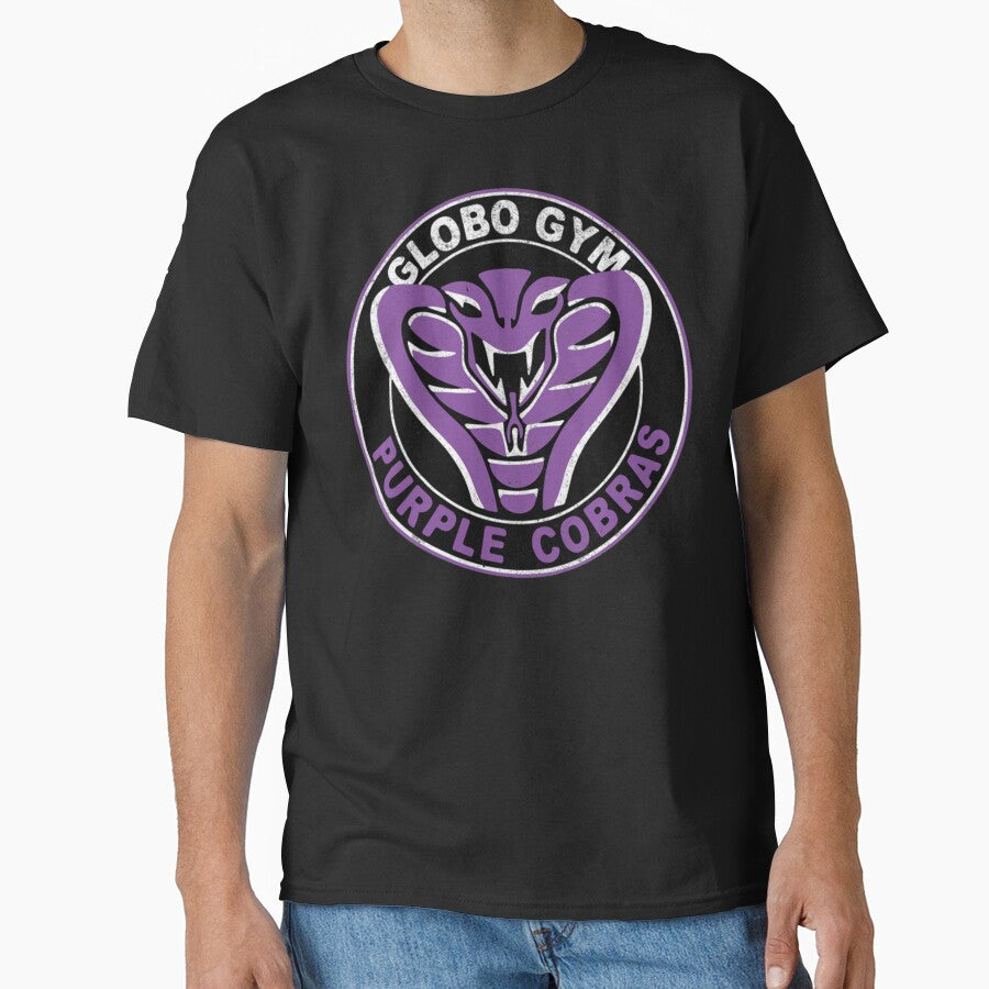 Globo Gym - Purple Cobras vintage logo Essential T-Shirt by PeerCarlsson
