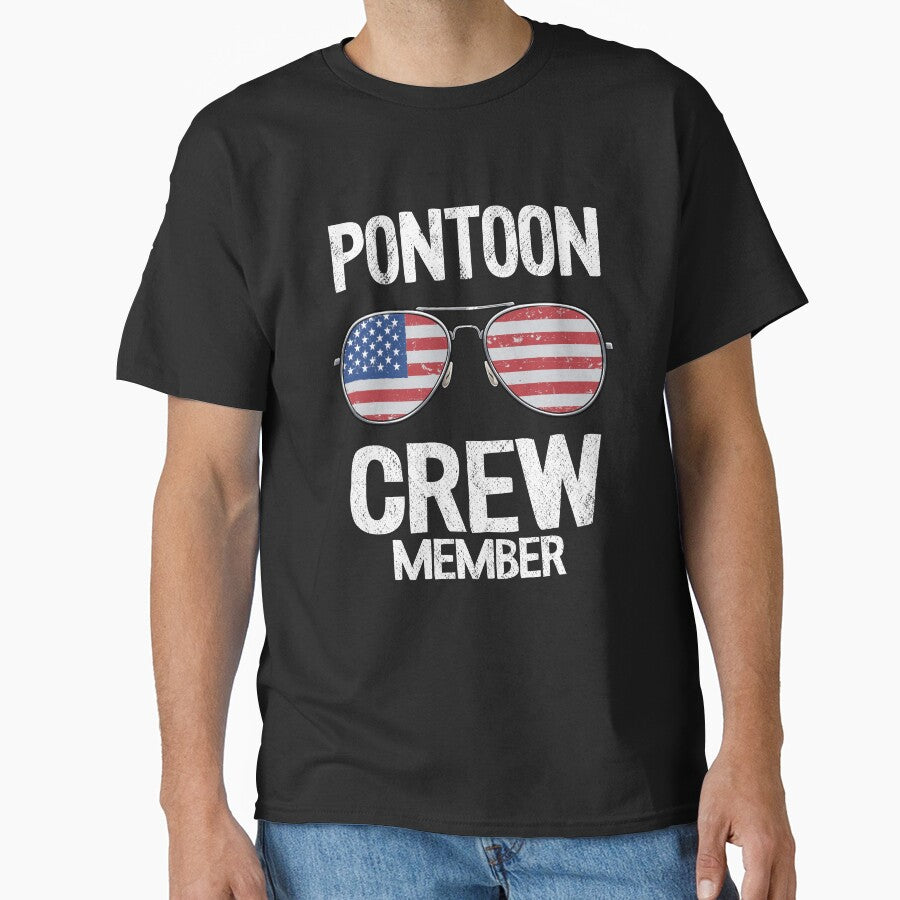 Pontoon Crew Member Funny Pontoon by Stronzi