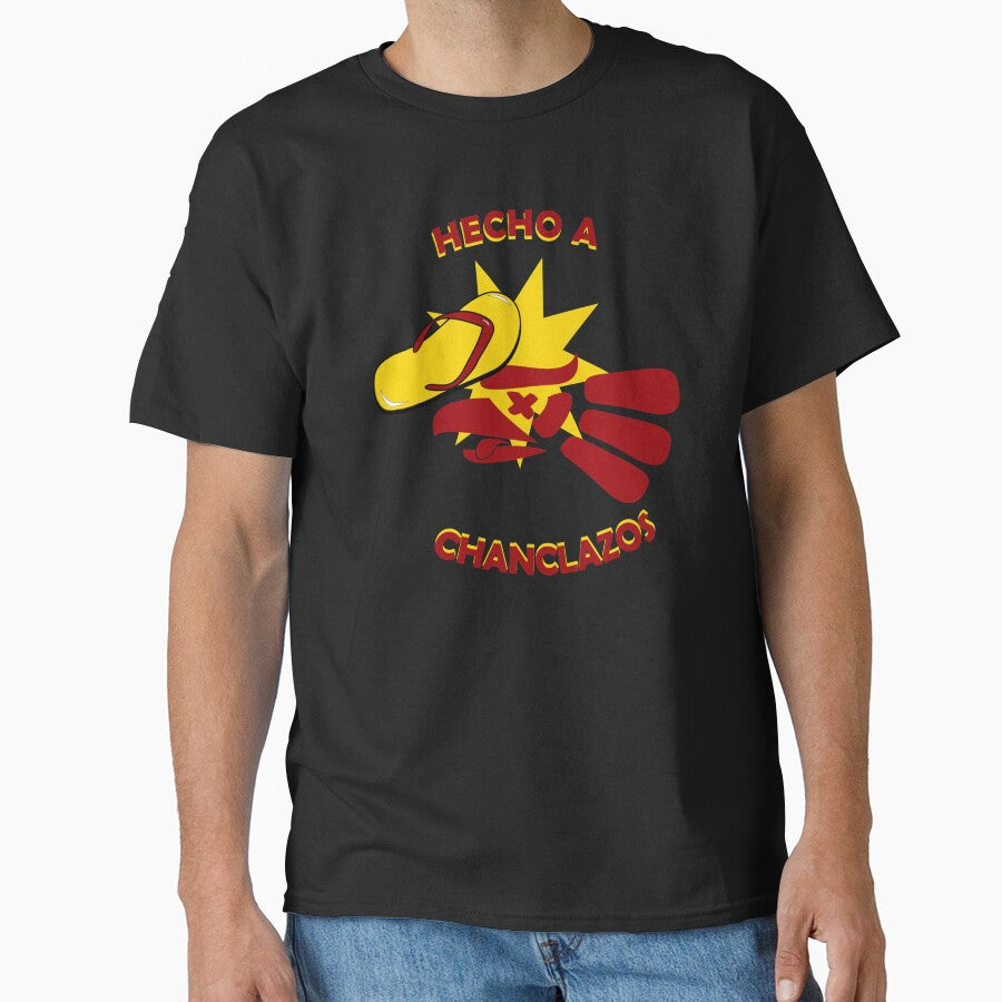 Hecho A Chanclazos Funny Hispanic Household by Mexihumor Store
