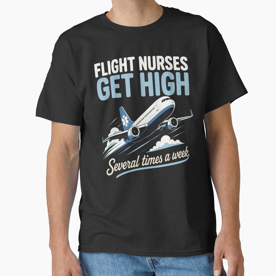 Flight Nurses Get High Aviation Humor by Victor Shadehorn