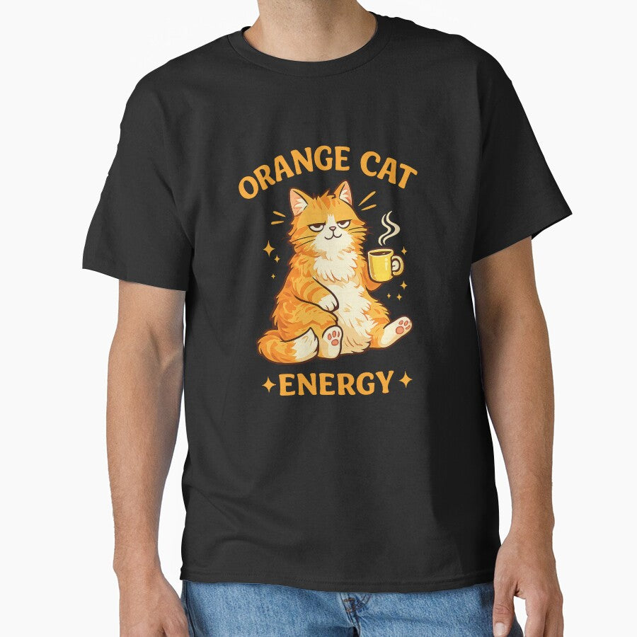 Orange Cat Energy by RetroPlus
